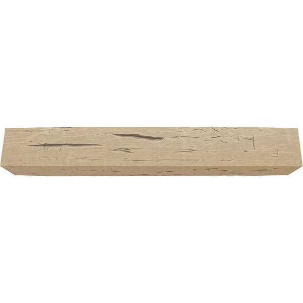 Natural Pine Hand Hewn Fireplace Mantel P124759
