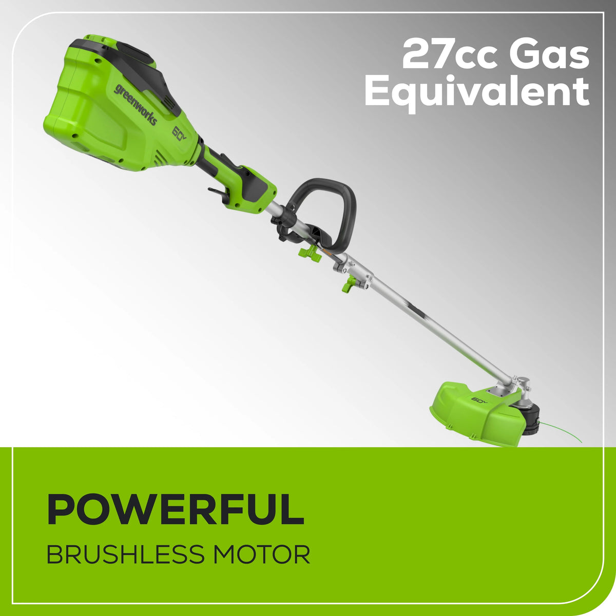 60V 16 String Trimmer with 4.0 Ah Battery & Charger Y243