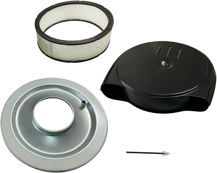 Black Steel Air Cleaner Set A288