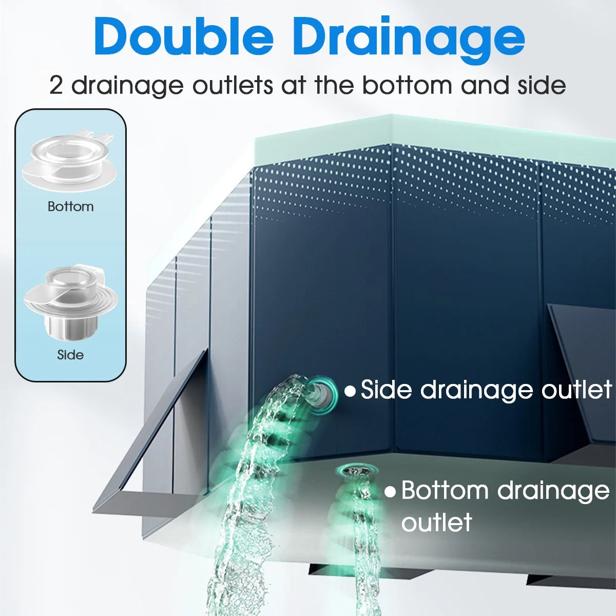 Foldable Above Ground Swimming Pool S262830