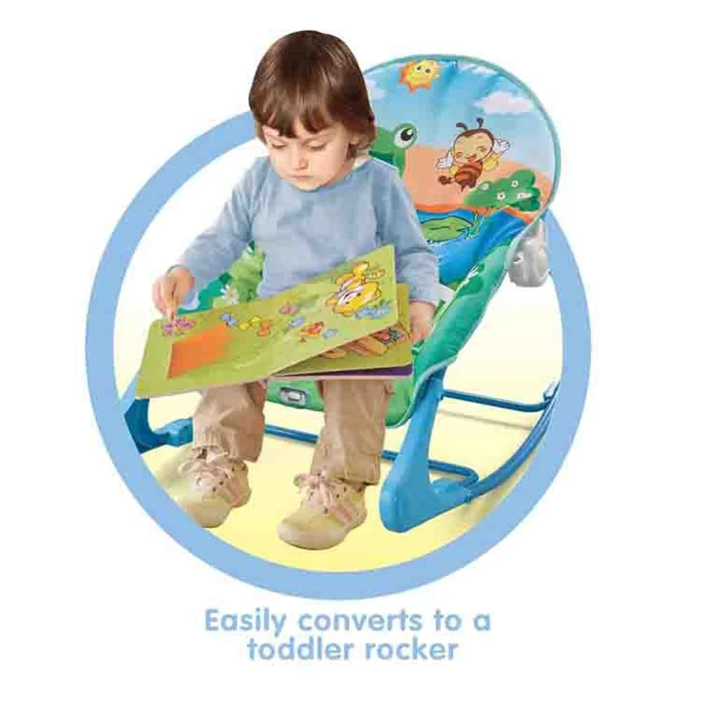 Portable Bouncer Infant Seat Rocking Chair with Hanging Bed Net H4230