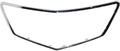 Chrome Plastic Grille Assembly with Clips W16419