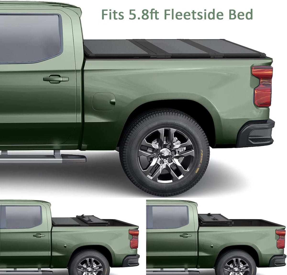 Hard Tri-Fold Truck Bed Tonneau Cover Q909