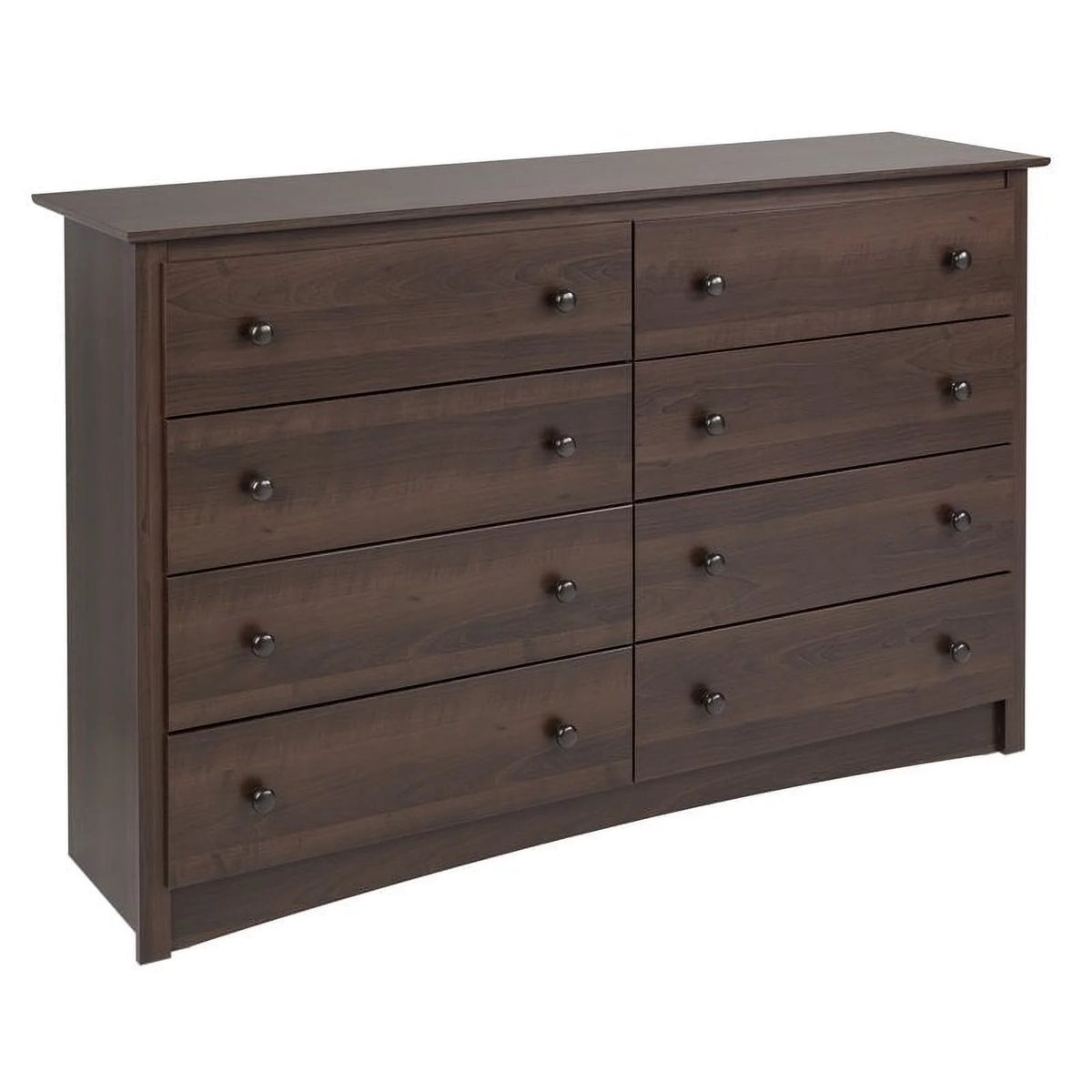 8 Drawer Espresso Composite Wood Dresser X299589