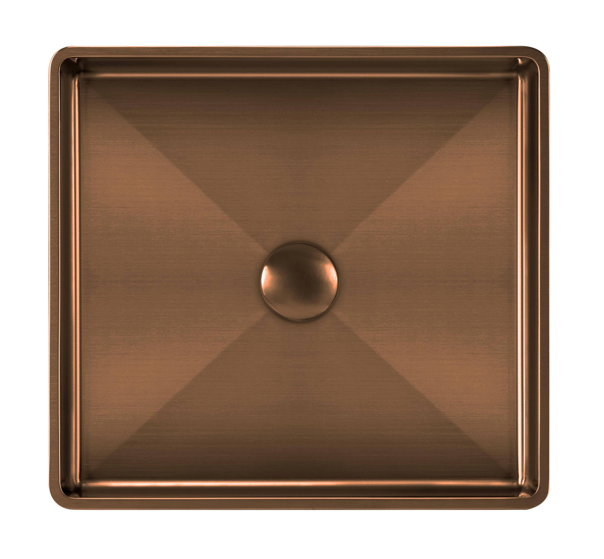 Semi-Recessed Basin Set with Center Drain P14653