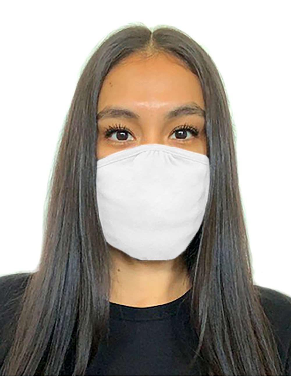 White CVC General Use Face Masks PK 48 Q118708