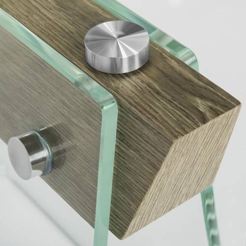Grey/Clear Glass Coffee Table X6120