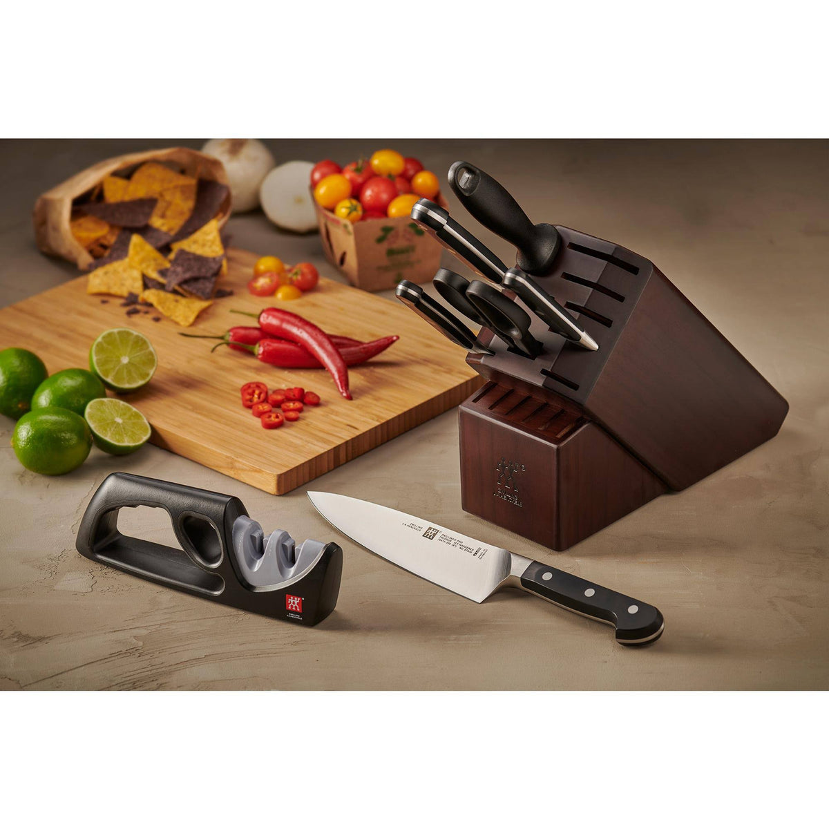7-Piece Block Set with Sharpener F19490