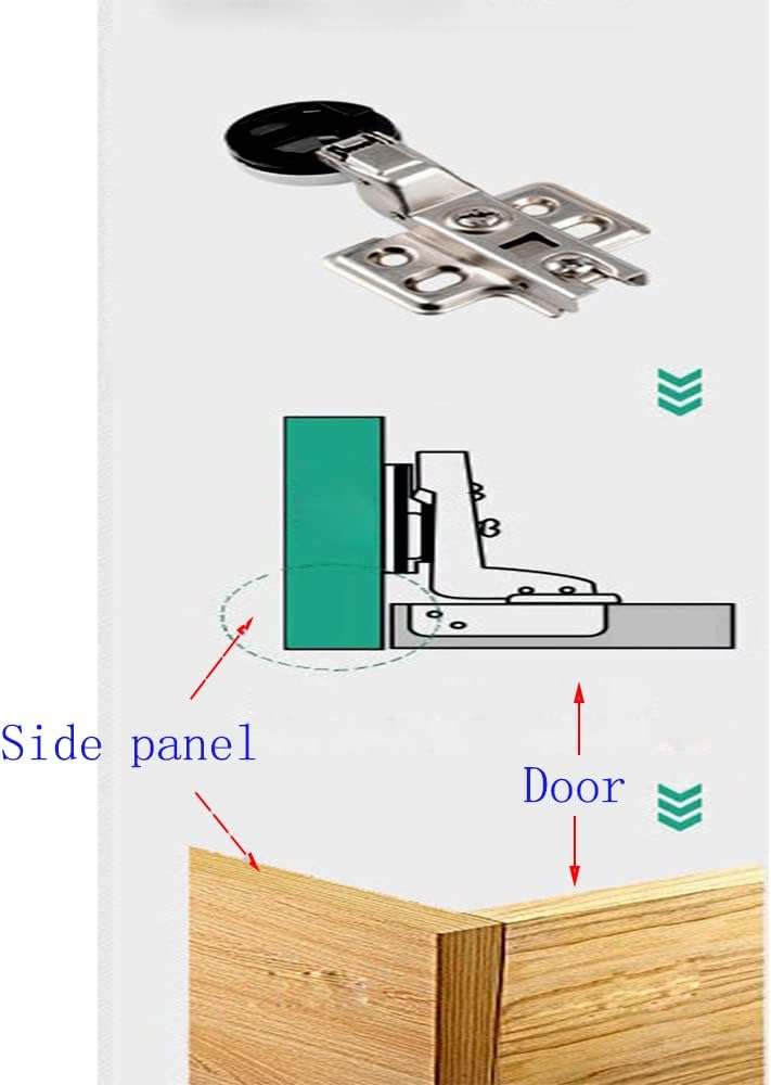 Glass Door Hinges 35mm Hole 2PCS H241233