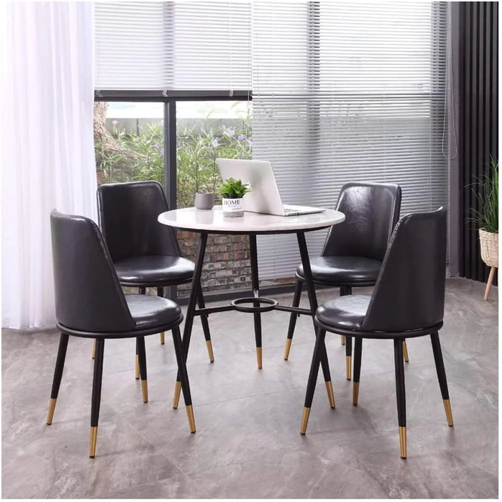 Round Dining Table and 4 Chairs Set B11527