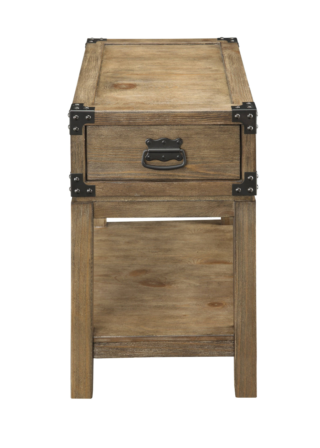 Carmel One Drawer Chairside Table V557