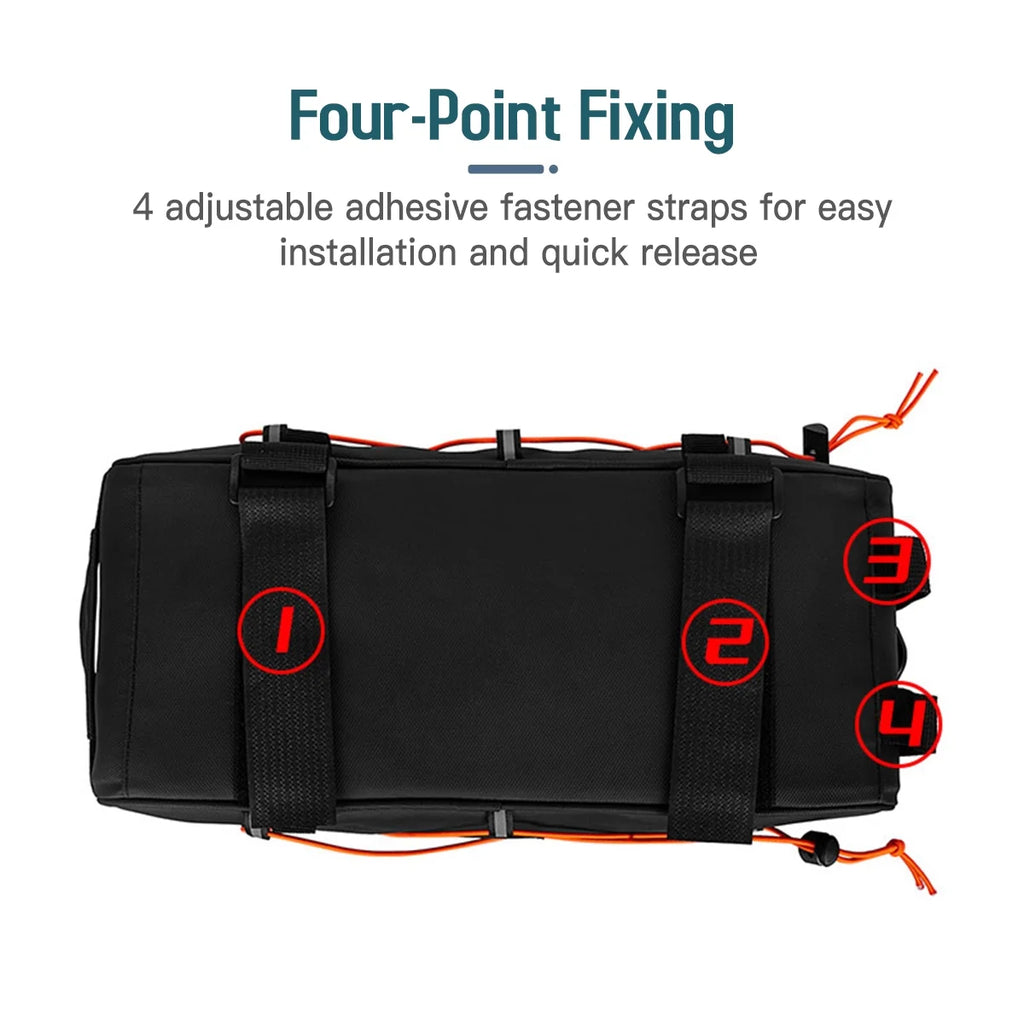 Bike Rack Bag Set with Cooler and Hanging Bags J381287