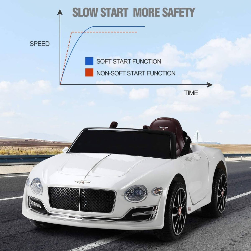 White Ride on Car M42214