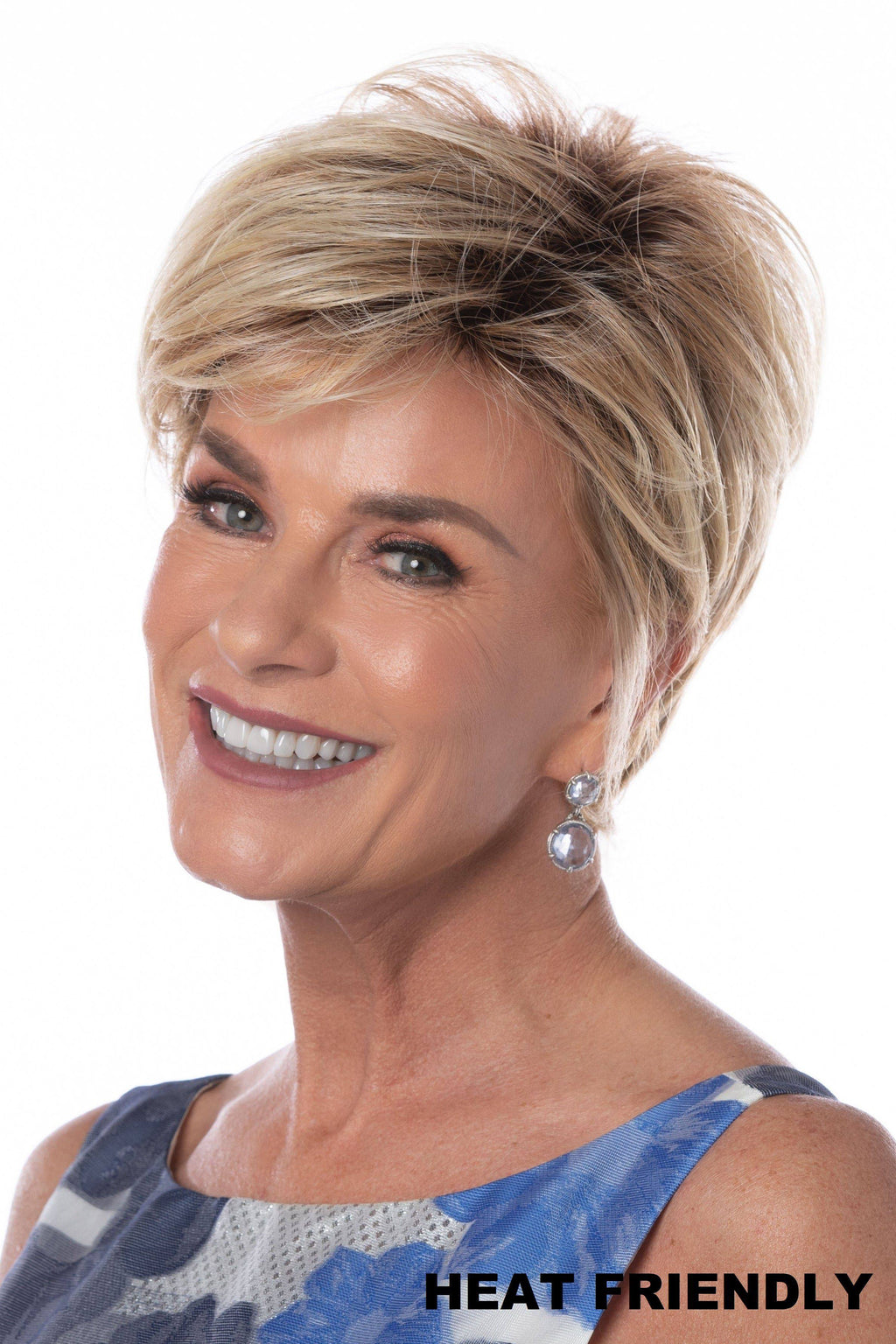 Brown Blonde Jazzy HF Wig U508