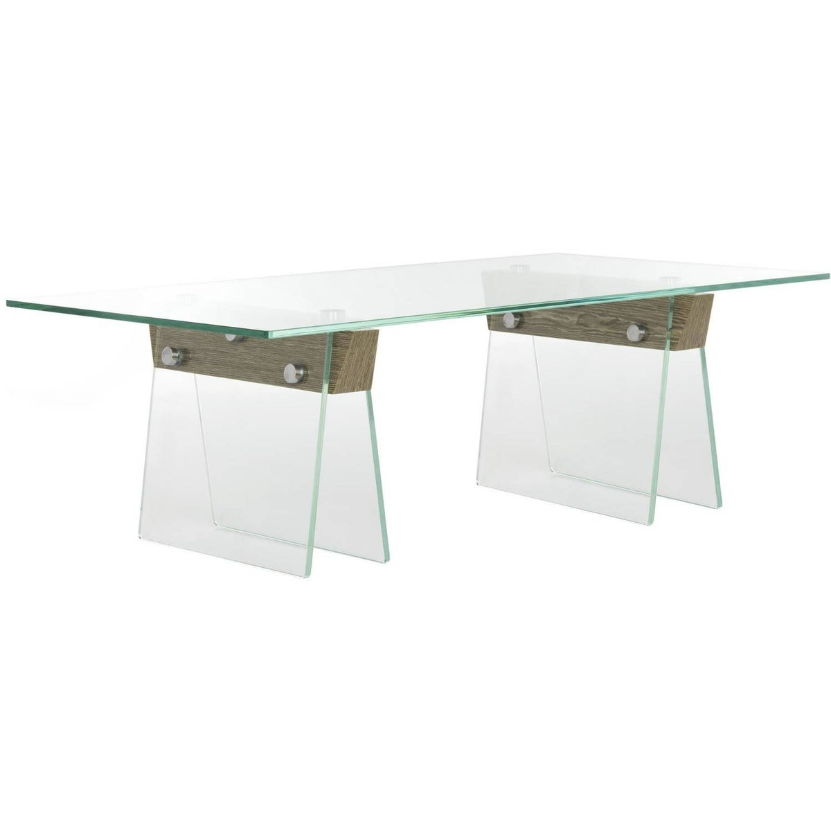 Grey/Clear Glass Coffee Table X6120