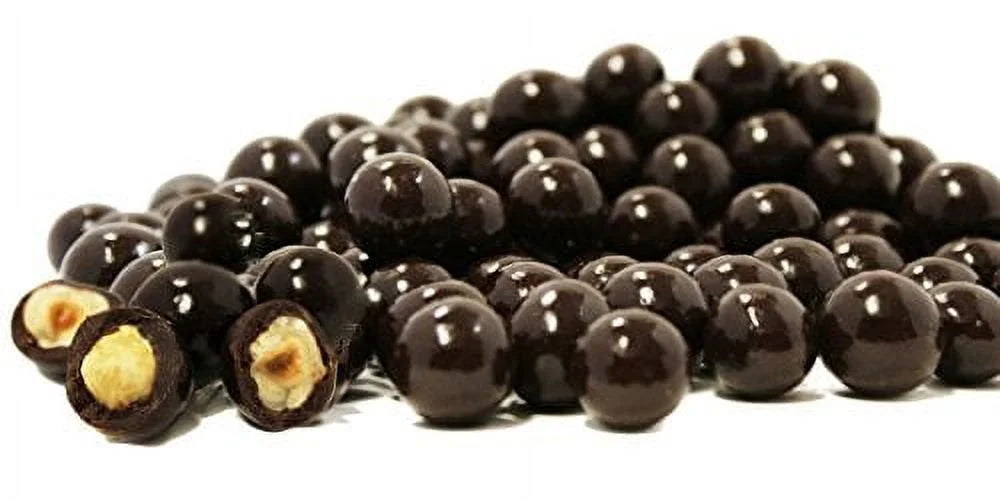 Dark Chocolate Covered Hazelnuts 2 Lbs M607070