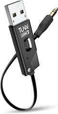 Black Bluetooth 5.0 Receiver with USB DAC 3.5mm AUX, Pack of 2 H857