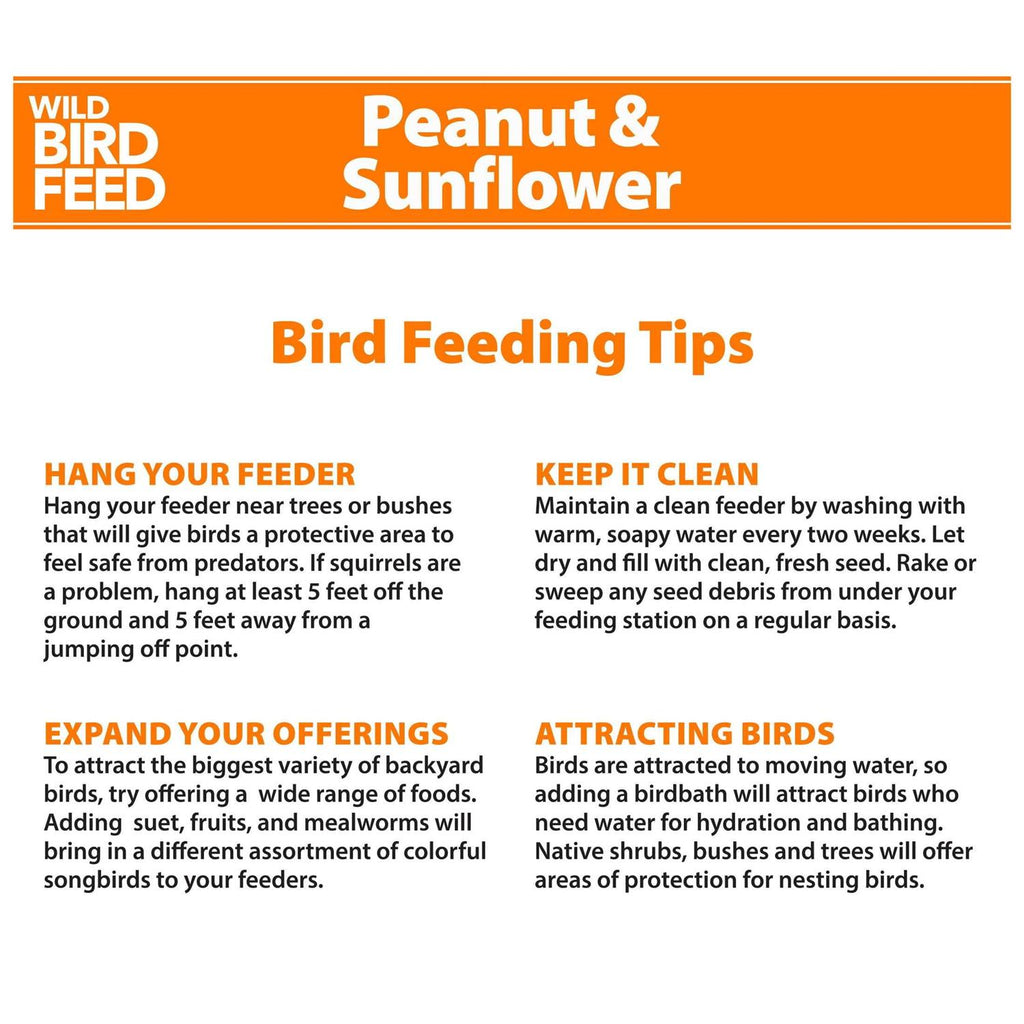 Peanut & Sunflower Wild Bird Feed S293