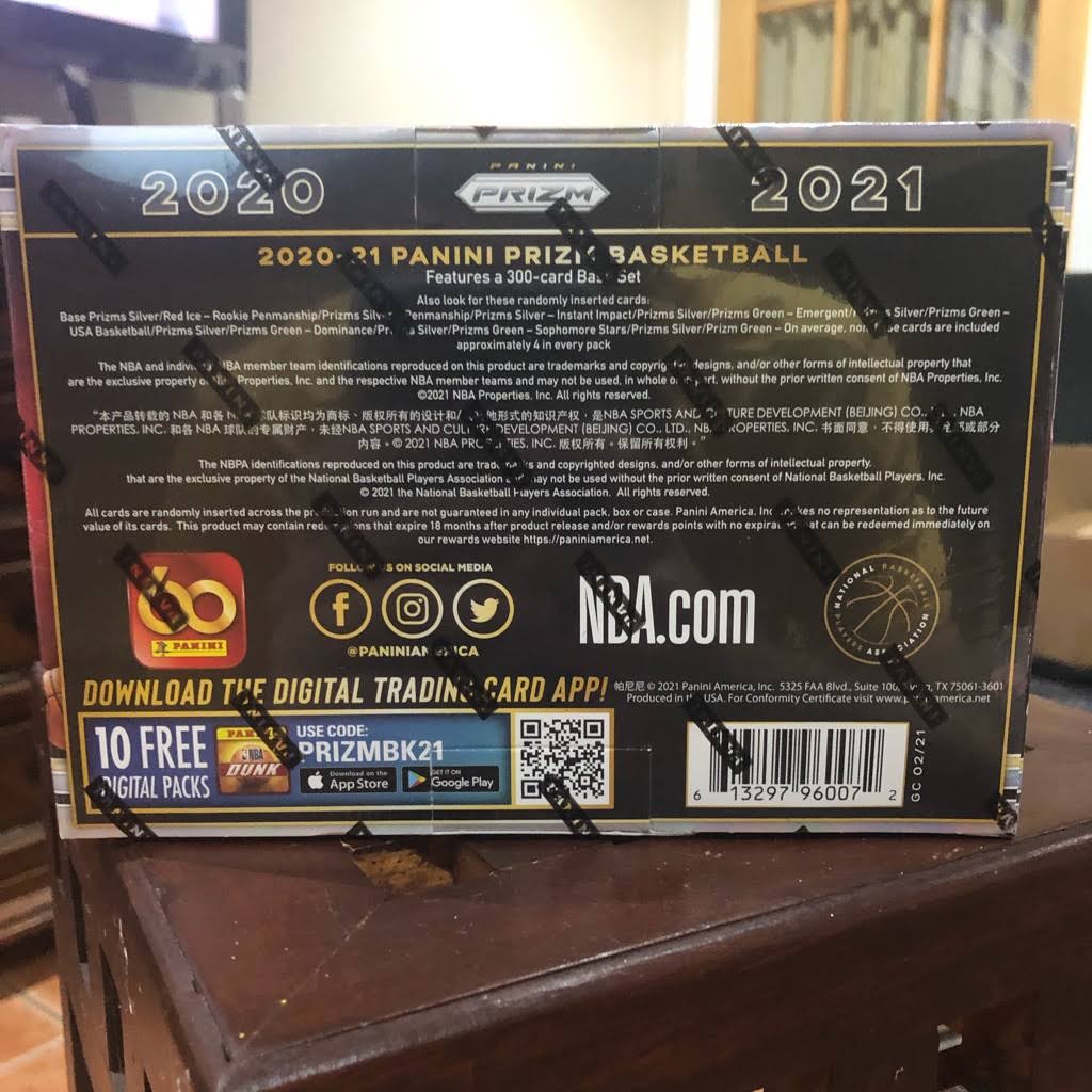 Panini Prizm Mega Box Y7484