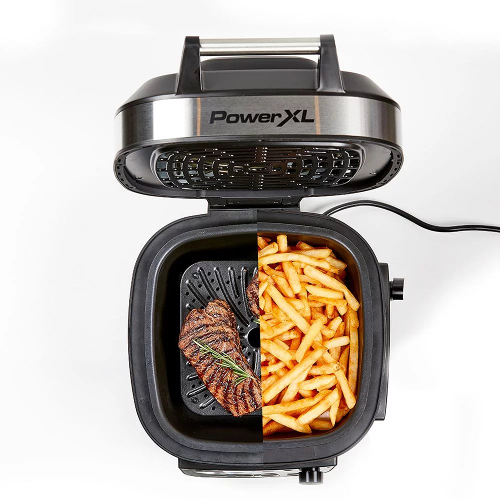 12-in-1 Stainless Steel Indoor Grill Air Fryer C371