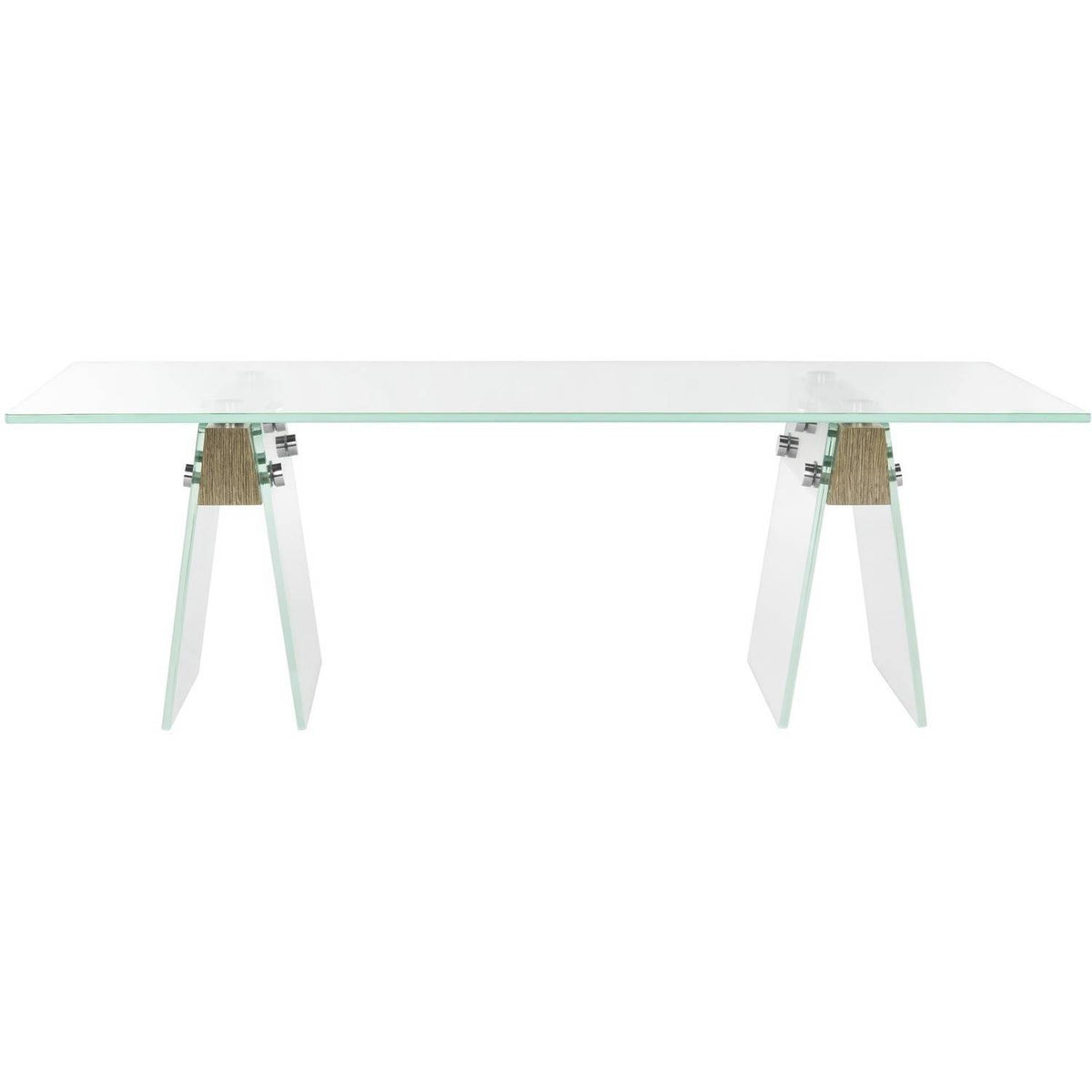 Grey/Clear Glass Coffee Table X6120