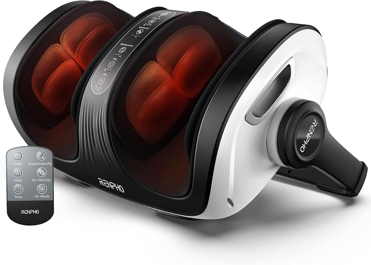 Shiatsu Foot and Calf Massager with Heat and Remote O462