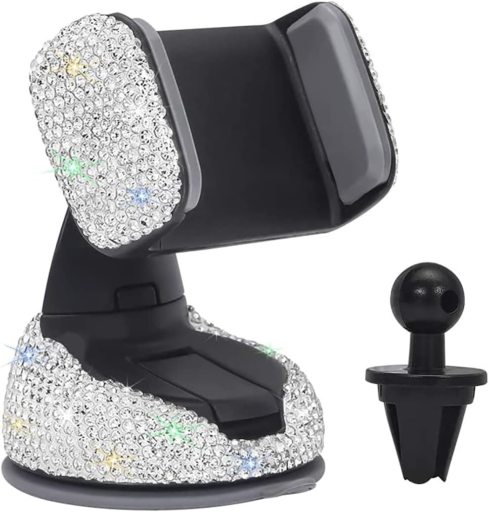White Car Phone Holder C44257
