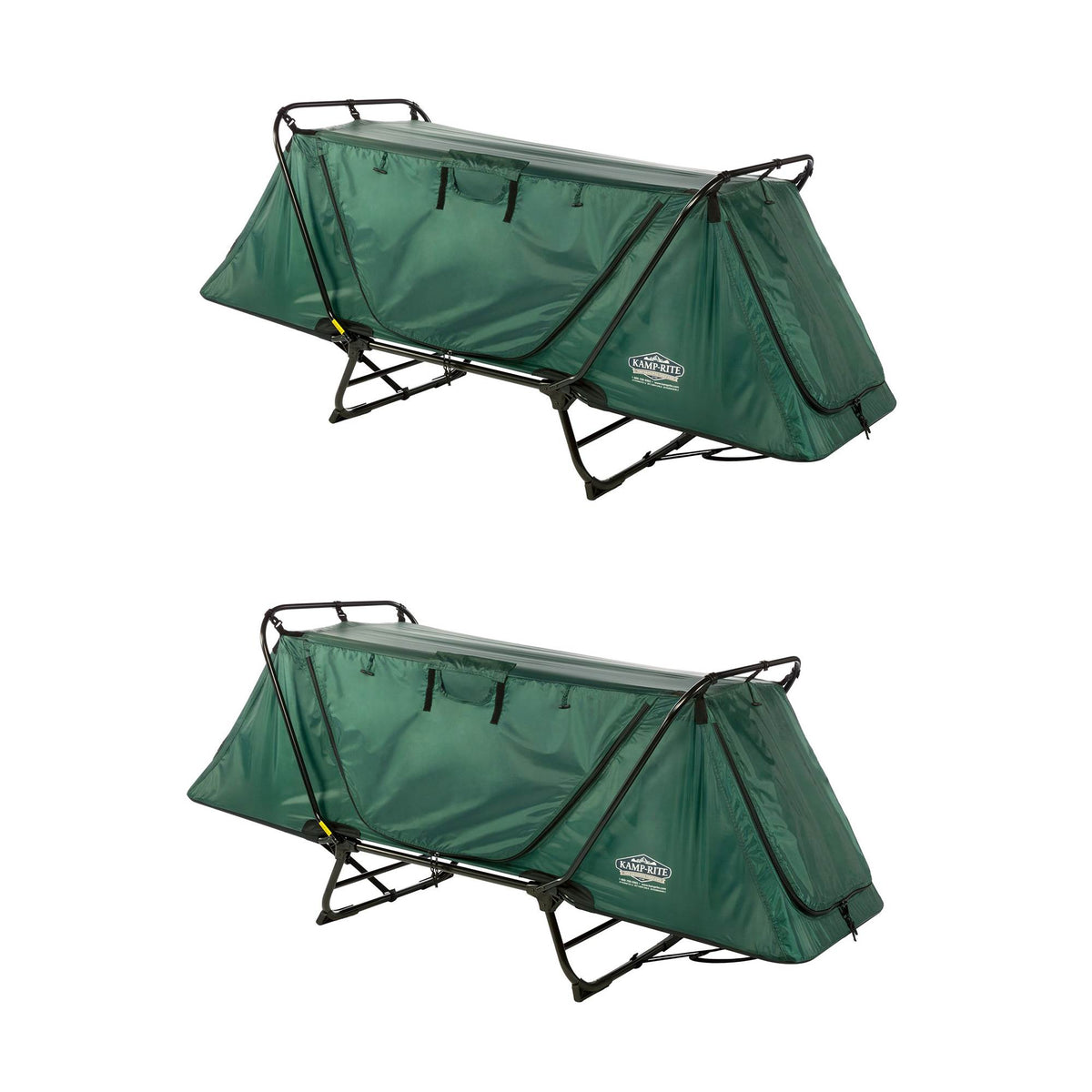 Tent Cot Outdoor Camping Hiking Bed for 1 Person (2 Pack) E951845