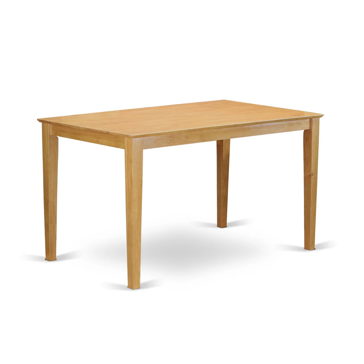 Counter Height Table & 6 Dinette Chairs Oak A14083