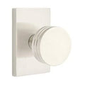 Satin Nickel Door Knob and Rectangular Rose R310