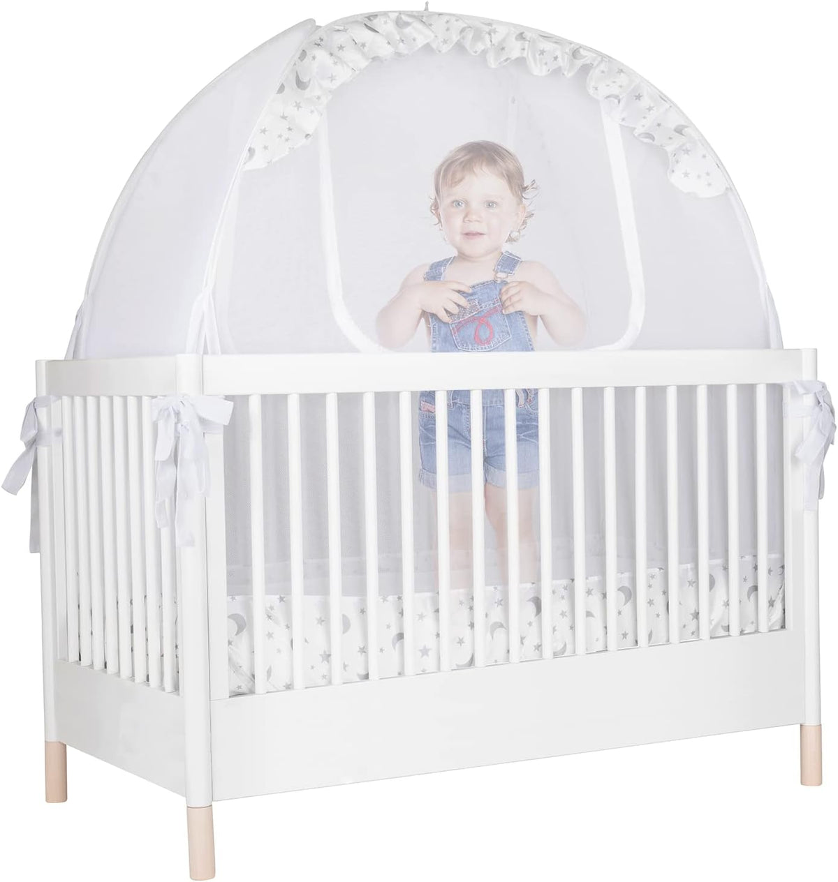 Pop up Baby Crib Tent with See Through Mesh L3670
