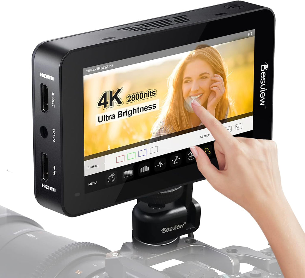 5.5 inch Touch Screen Field Monitor with 4K HDMI Input/Output A708