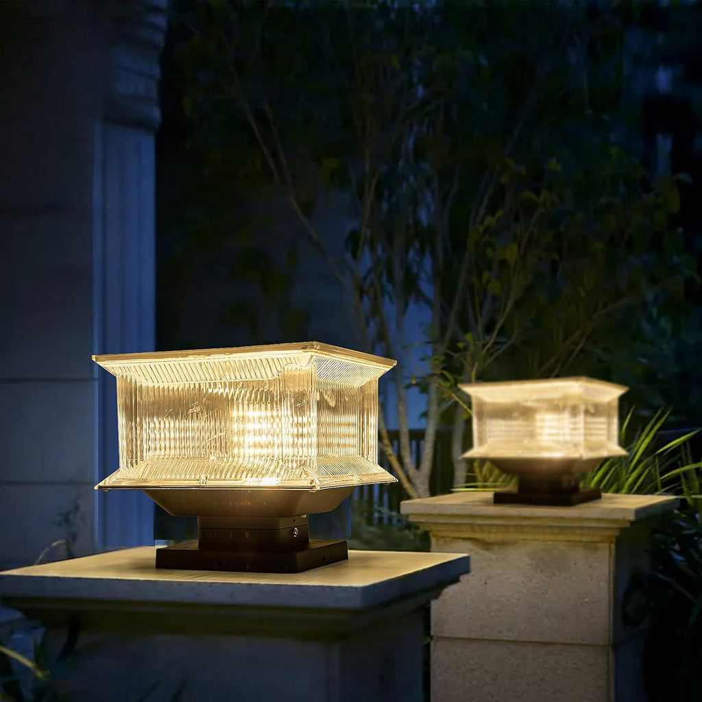 Solar Post Cap Lights 2 Pack N5598