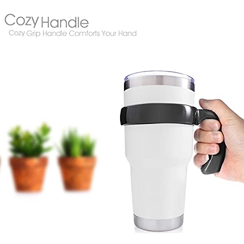 Black Anti Slip Tumbler Handle for 30oz Stainless Steel Tumblers L621