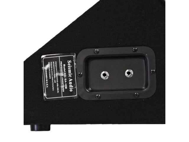 Two 10x22 Floor Monitors Speakers F128817