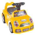Yellow Ride-On Walking Car Toy E683