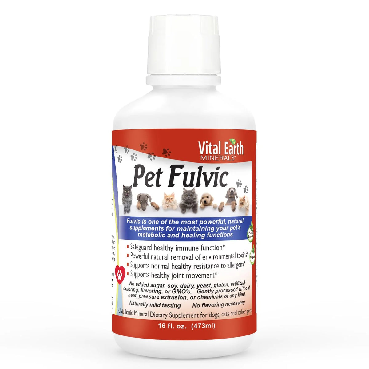 Pet Fulvic Mineral Supplement 16 Oz S6615