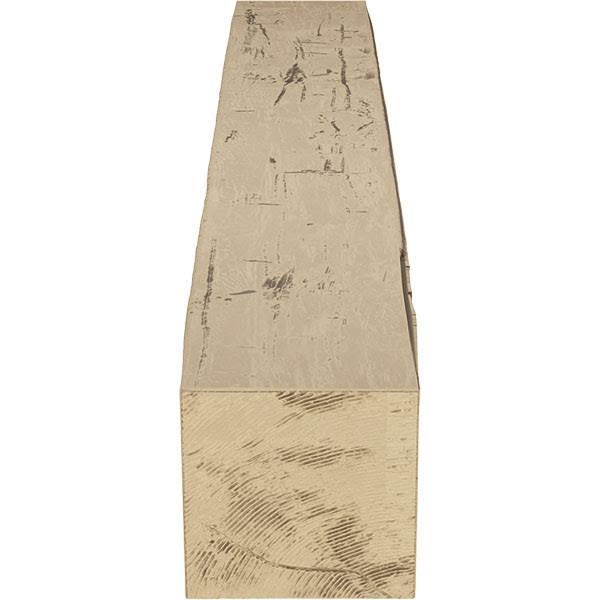 Natural Pine Hand Hewn Fireplace Mantel P124759