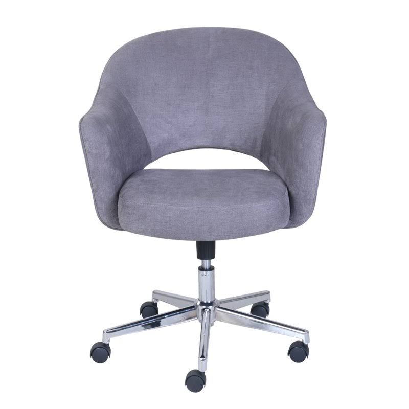 Dovetail Gray Home Office Chair U8105