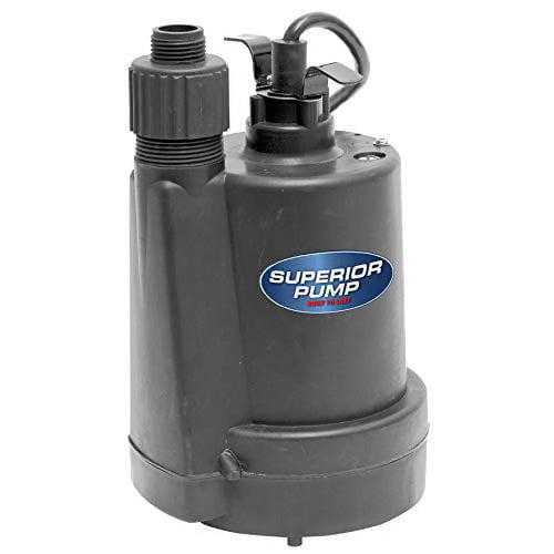 1/5 HP Thermoplastic Submersible Utility Pump with 10-Foot Cord R194539