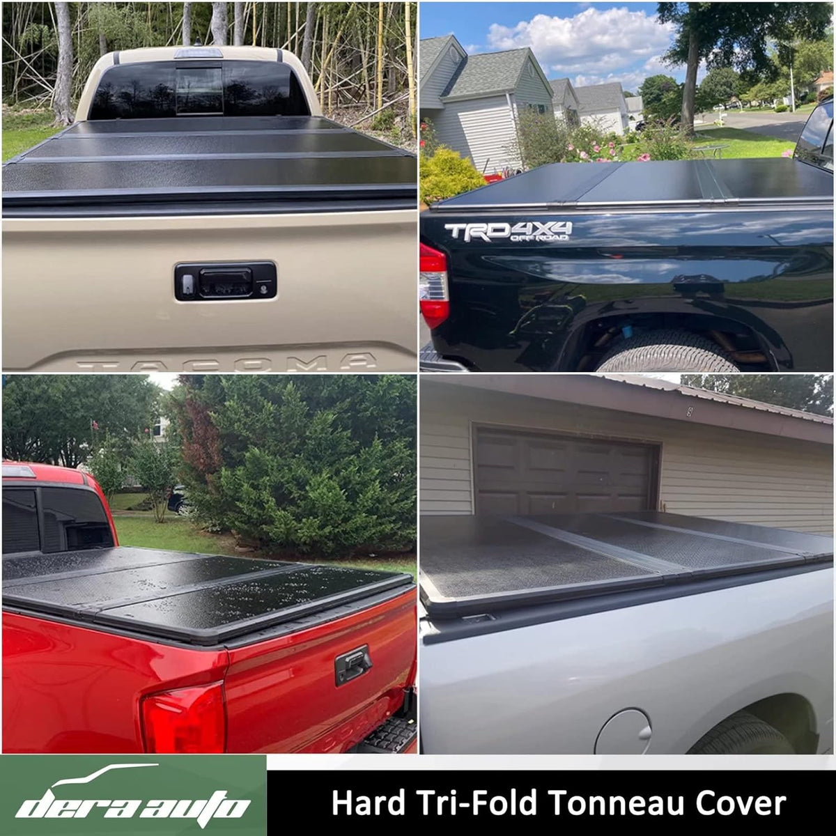 Hard Tri-Fold Truck Bed Tonneau Cover Q909
