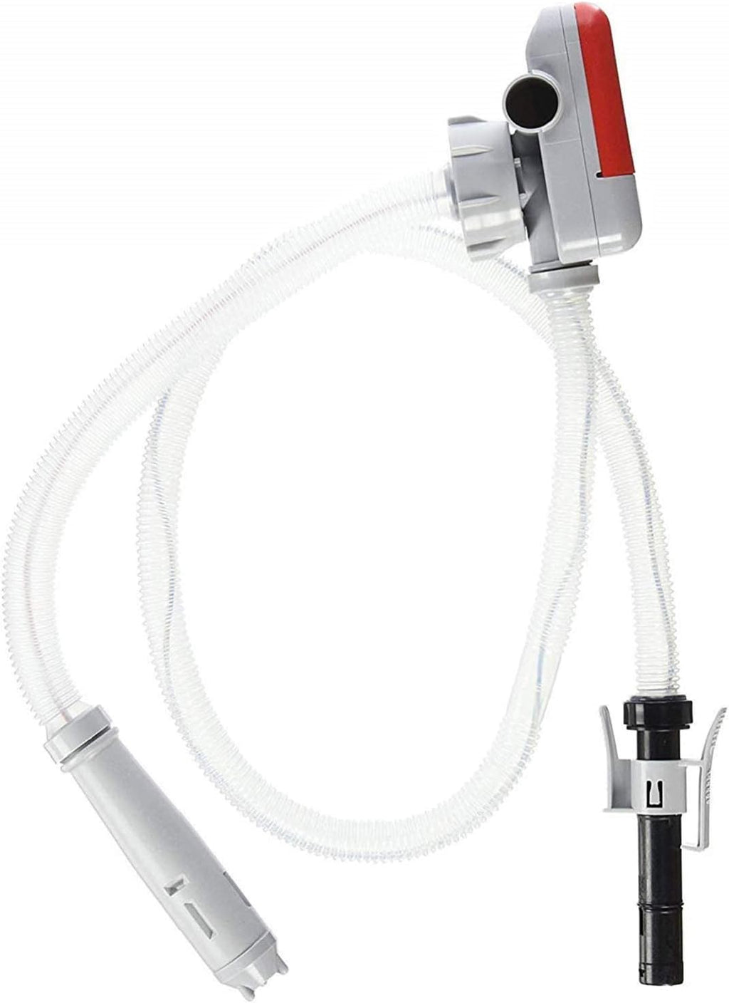 4-AA Battery Powered Fuel Transfer Pump with Flexible Intake Hose and No-Spill Auto-Stop Nozzle, Pack of 2 N2180