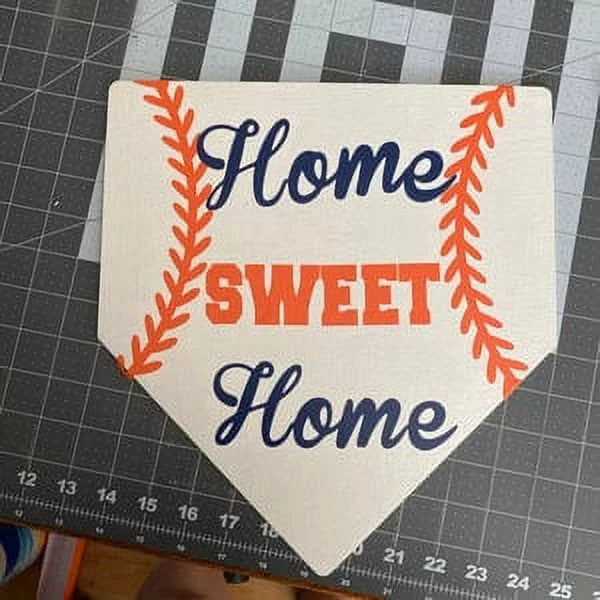 Unfinished Wood Baseball Diamond Silhouette R54238