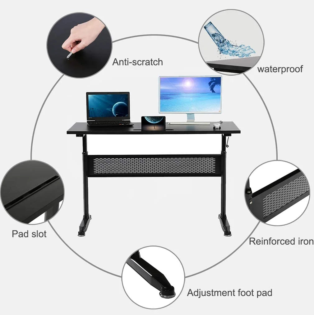 55In Electric Height Adjustable Standing Desk T332