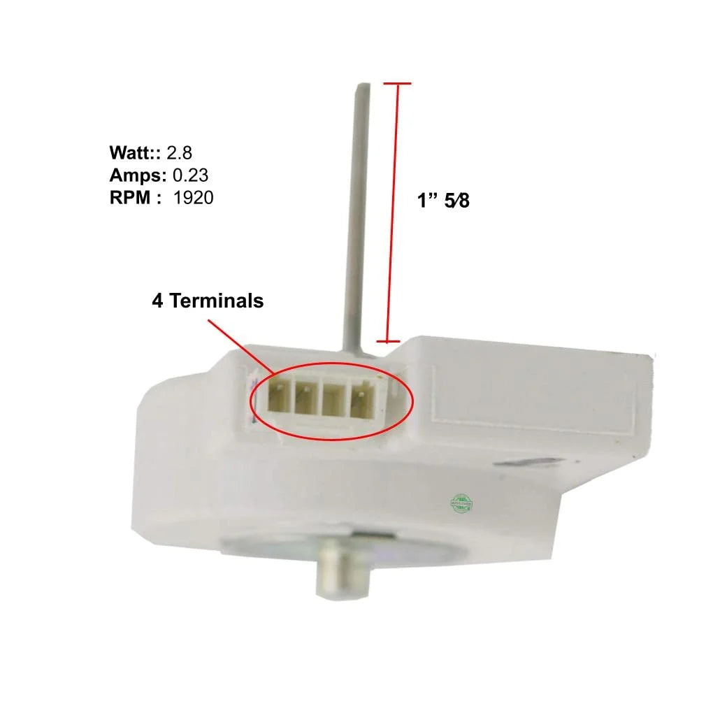 Fridge Evaporator Fan Motor S34528
