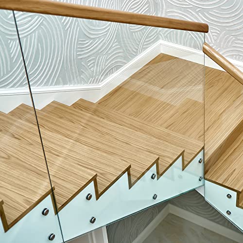 Rectangle Glass Table Top, 36 in x 72 in, Clear H585469