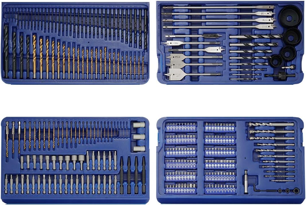 300-Piece Drill and Driver Accessory Set with Storage Case X298297