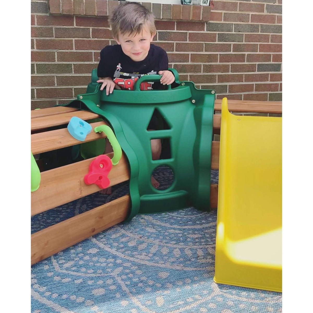 Toddler Climber with Slide and Flap K49094