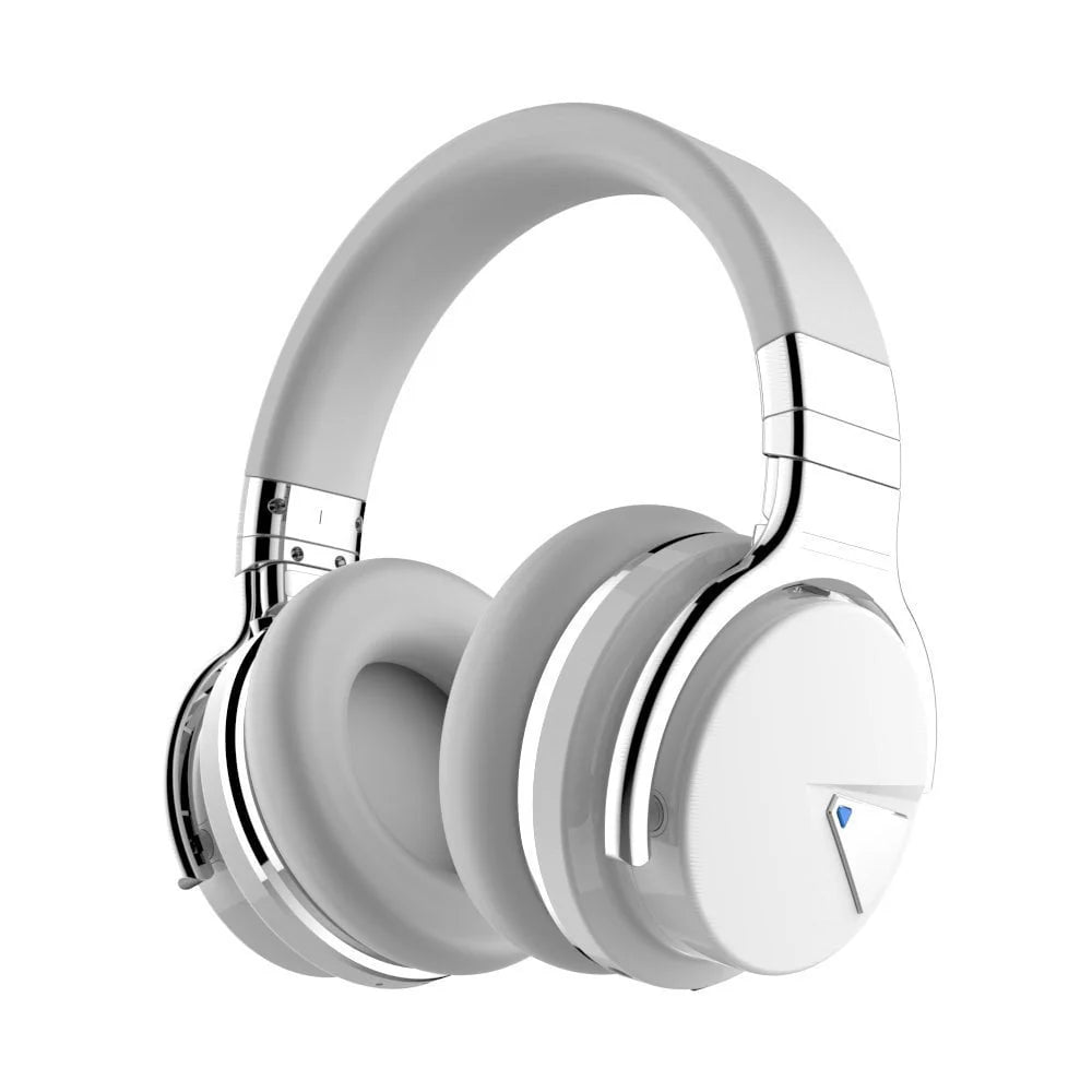 Active Noise Cancelling Bluetooth Headphones with Mic Deep Bass Wireless Over Ear Black F44024