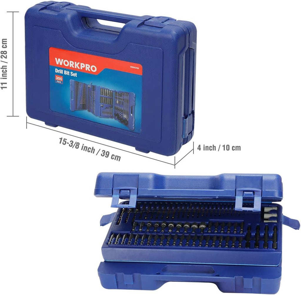 300-Piece Drill and Driver Accessory Set with Storage Case X298297